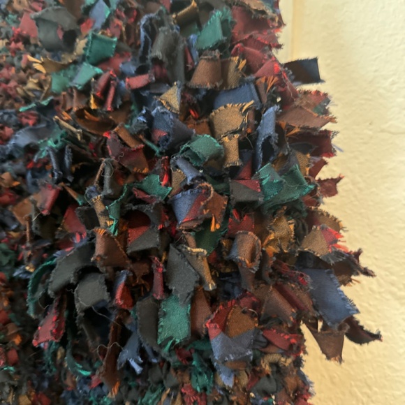 Beautiful Rockabilly Vintage Hand Woven Cropped Sweater Jacket Rockabilly - Picture 3 of 13